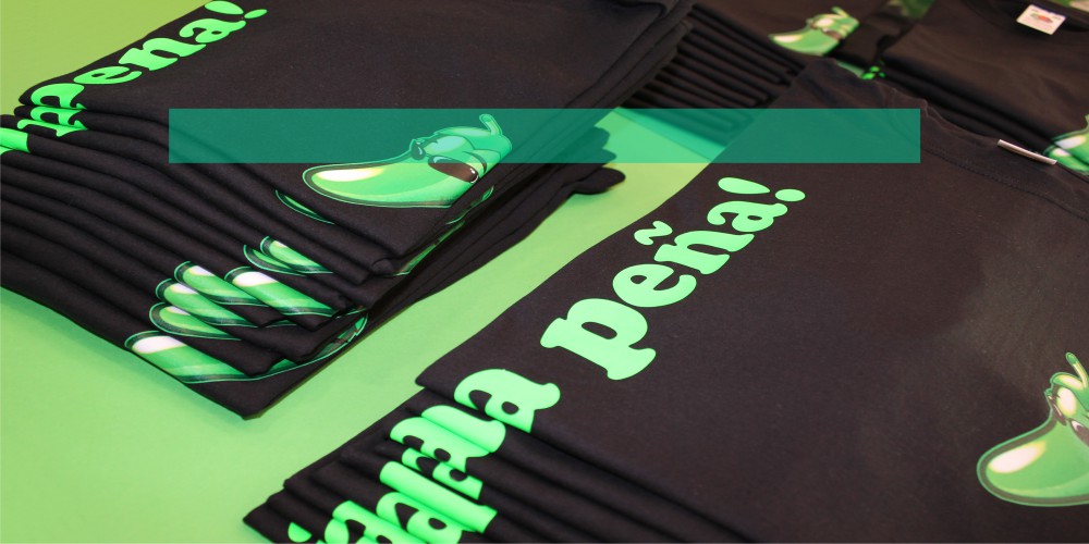 impresión de camisetas The Green Copy SHIRT para peña jalapeña de Brunete imprimir sudaderas Villanueva MADRID camisetas@thegreencopy.com