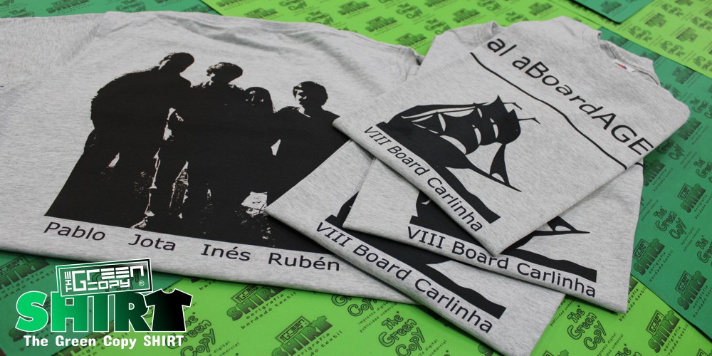 The Green Copy impresión de camisetas para fiesta velero al abordage serigrafía de sudaderas imprimir Villanueva de la Cañada MADRID