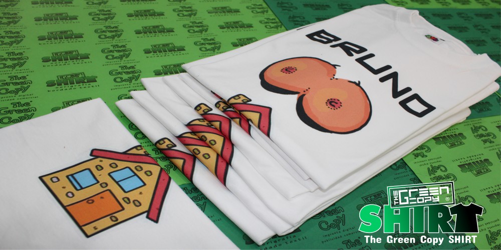 impresión de camisetas The Green Copy SHIRT para fiesta bruno casa imprimir sudaderas Villanueva MADRID camisetas@thegreencopy.com 