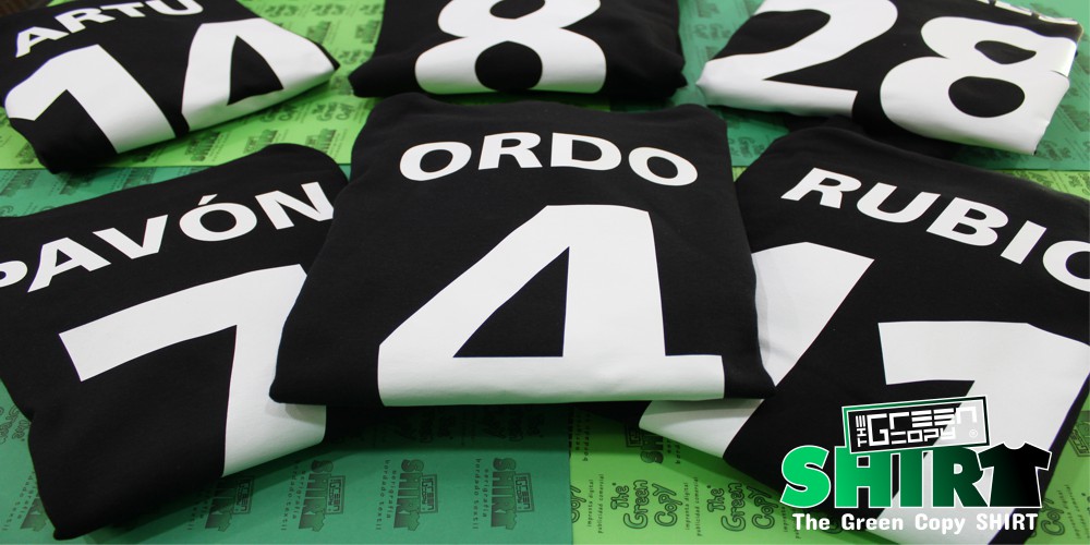 impresión de camisetas The Green Copy SHIRT para peña CH como hermanos quijorna imprimir sudaderas Villanueva MADRID camisetas@thegreencopy.com 