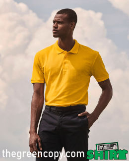 Impresión de Polo Personalizado FRUIT 65-35 HOMBRE - Serigrafía de Polos DTG DTF en Madrid