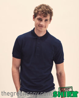 Impresión de Polo Personalizado FRUIT OF THE LOOM HEAVY HOMBRE - Serigrafía de Polos DTG DTF en Madrid