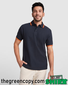 Impresión de Polo Personalizado ROLY NATION HOMBRE - Serigrafía de Polos DTG DTF en Madrid